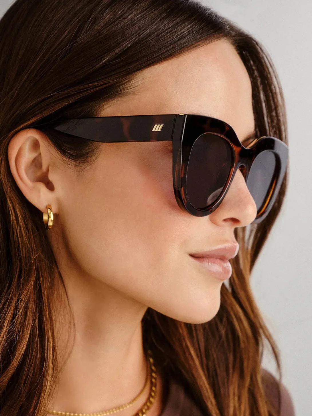 Air Heart Sunglasses - Tort
