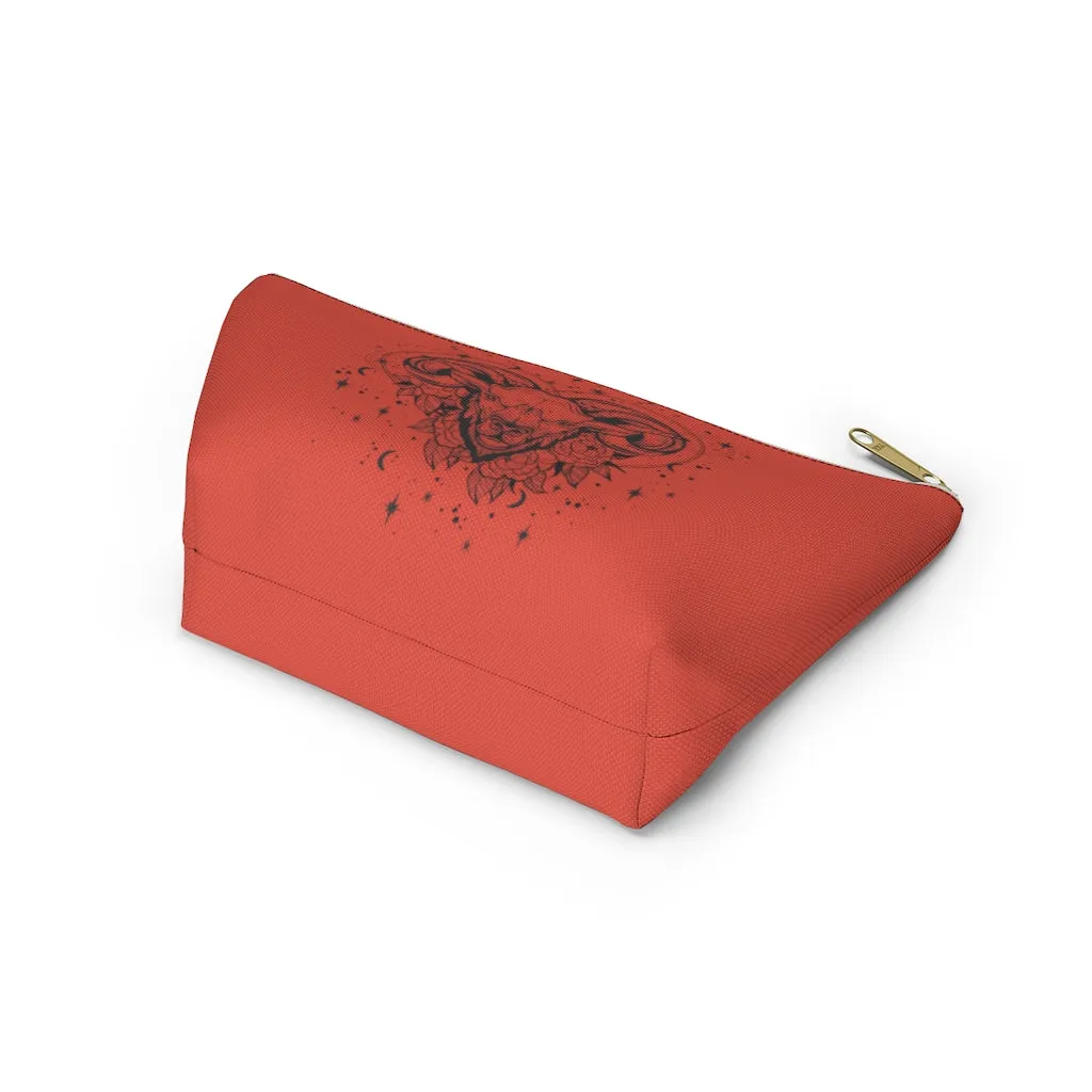 Aries Zodiac Ram "Renewal" Accessory Pouch w T-bottom