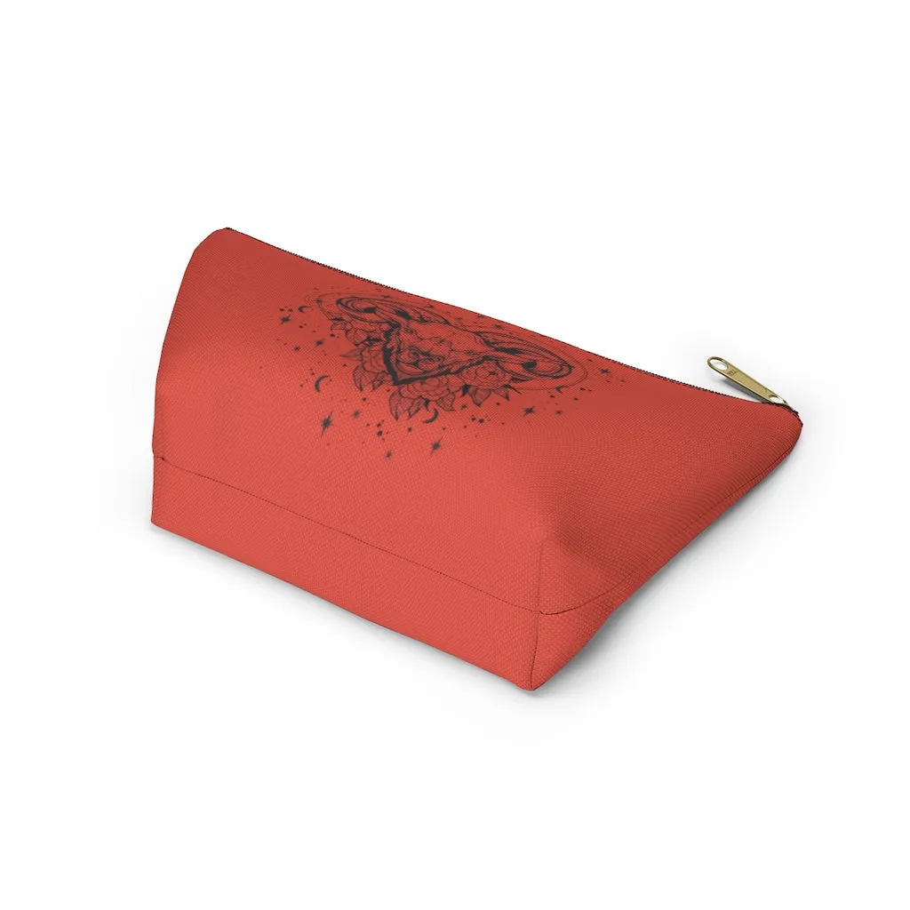 Aries Zodiac Ram "Renewal" Accessory Pouch w T-bottom