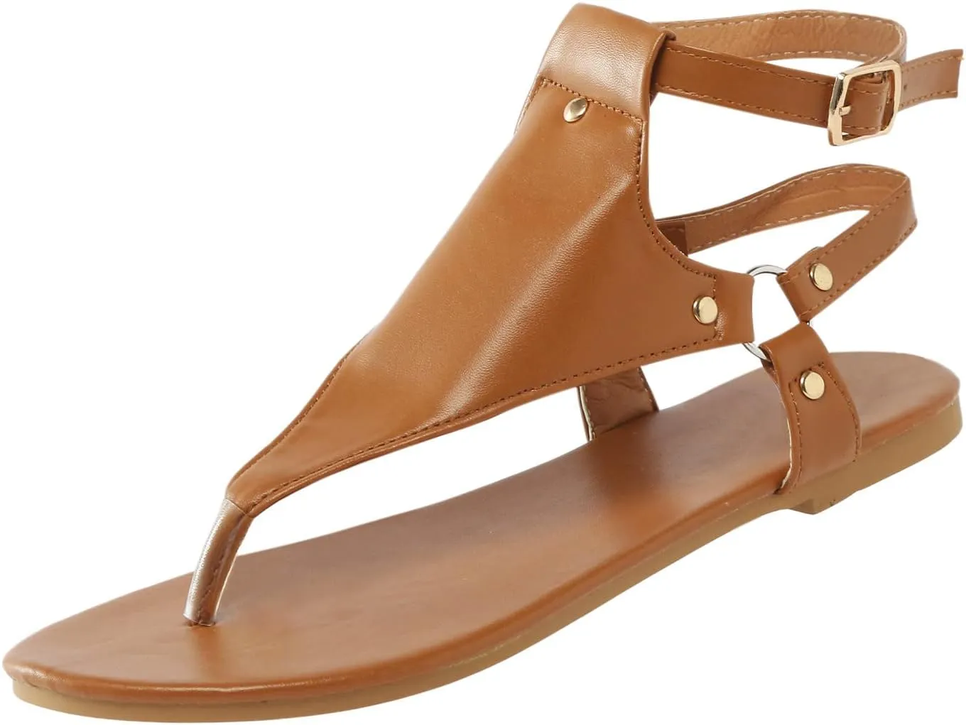 Cathalem Sandals Women Dressy Summer,Women's Flip Flops with Arch Support Platforms Flats Sandals Open Toe Slippers