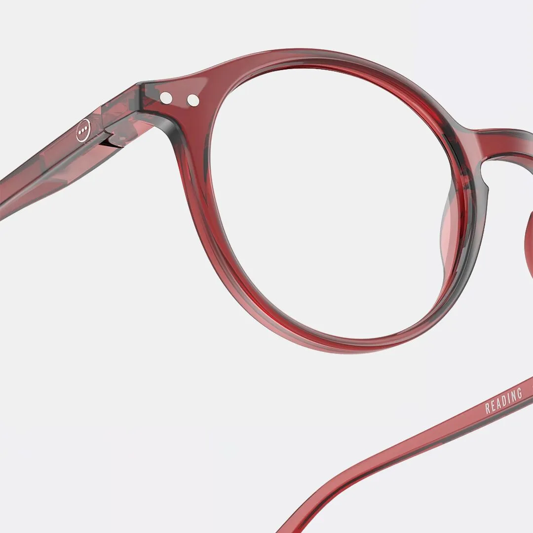 #D Reading Glasses (Red Tape)