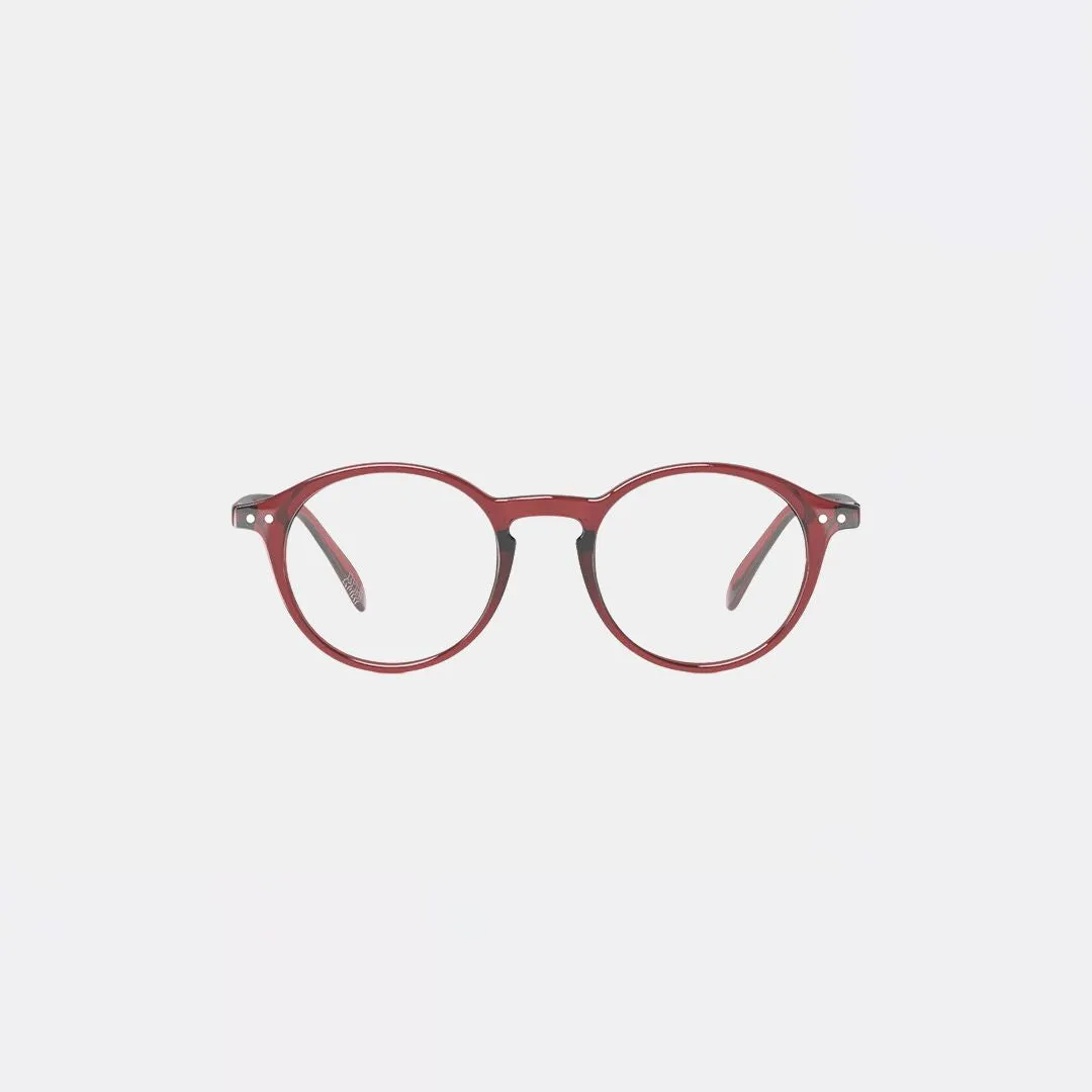 #D Reading Glasses (Red Tape)