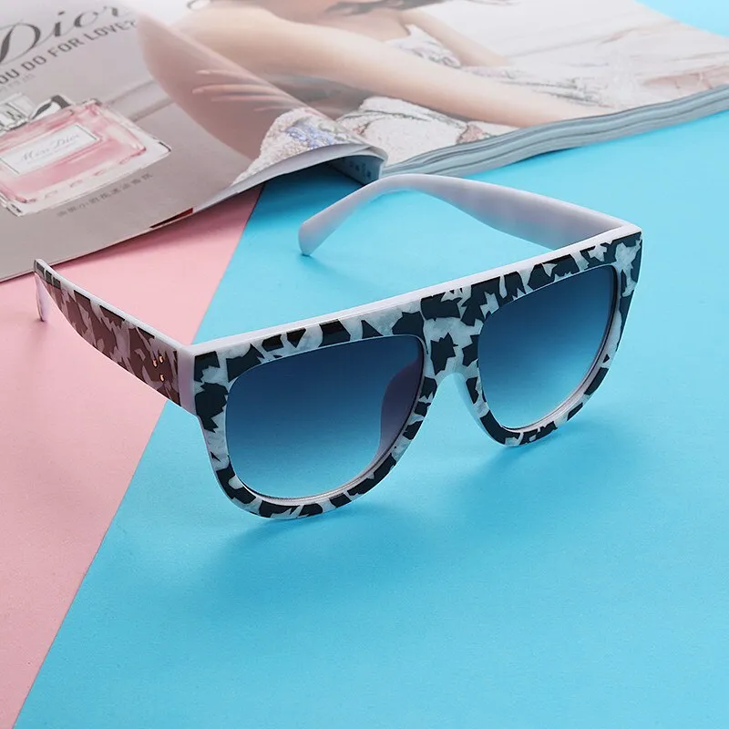 Flat Top Oversized Sunglasses