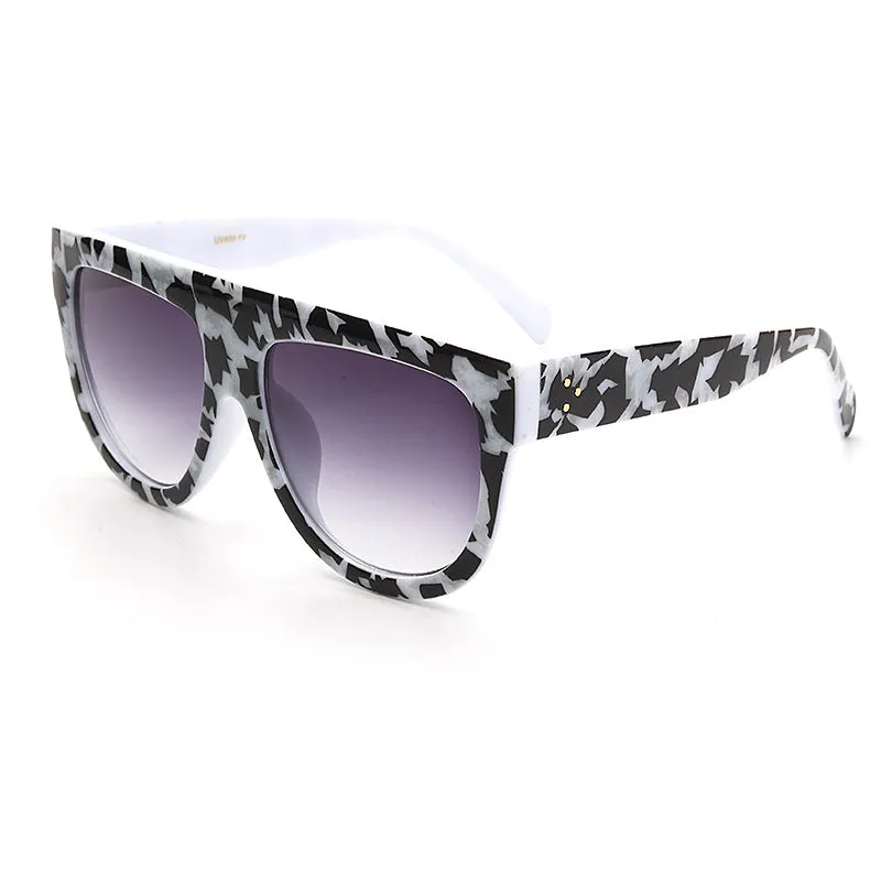 Flat Top Oversized Sunglasses