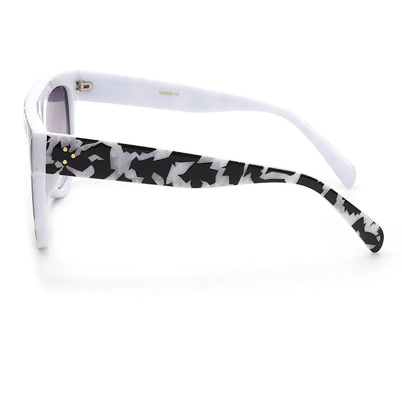 Flat Top Oversized Sunglasses