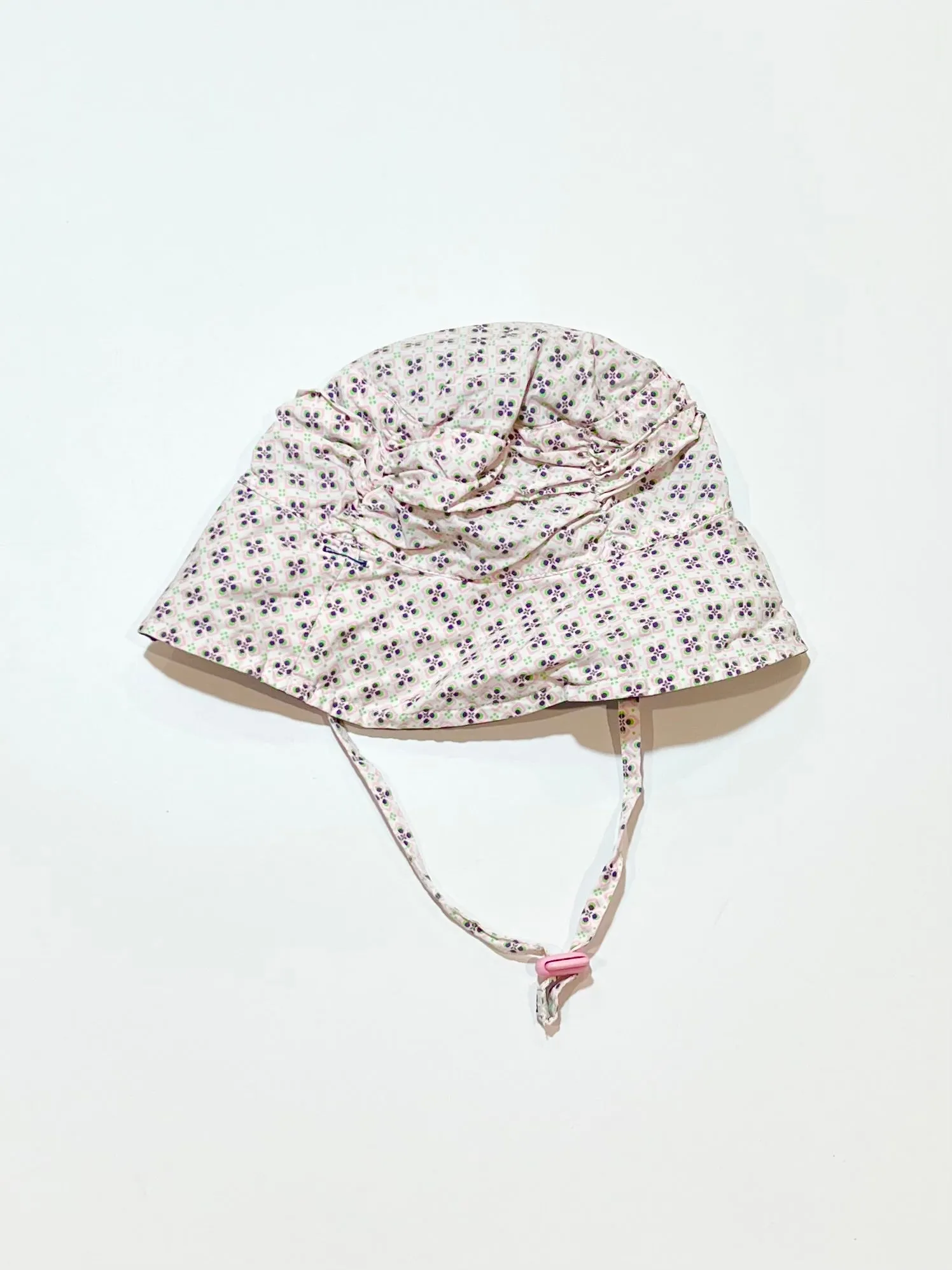 Floral sun hat - Size 9-24 months