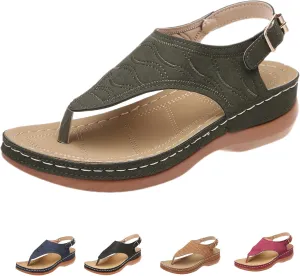 Giltpeak Shoes Women, Orthopedic Shoes For Women, Women'S Arch Support Flat Sandals, Platforms Flip Flops Arch Support Flat Sandals