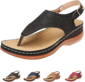 Giltpeak Shoes Women, Orthopedic Shoes For Women, Women'S Arch Support Flat Sandals, Platforms Flip Flops Arch Support Flat Sandals