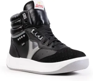 High Top Trainers Men White Yellow Green Shoes, Afghani Tali Style OG, High Top White Sneakers Men, Servis Cheetah