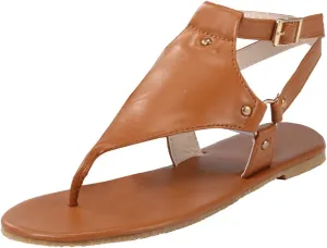 Ladmiple Sandals Women,Womens Flats Sandals Open Toe Slippers T-Strap Flip Flops Summer Casual Comfort Platforms Shoes