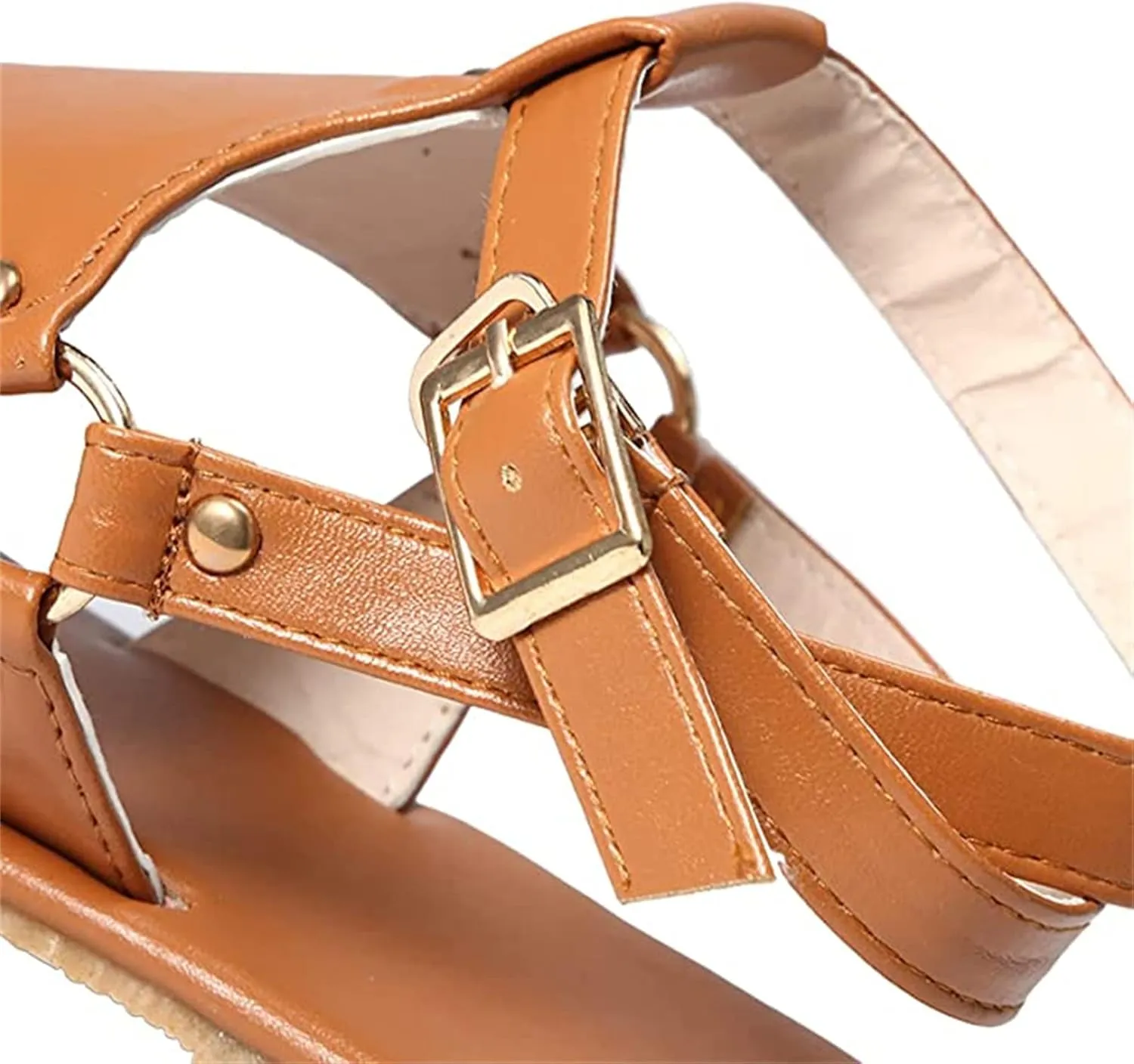 Ladmiple Sandals Women,Womens Flats Sandals Open Toe Slippers T-Strap Flip Flops Summer Casual Comfort Platforms Shoes