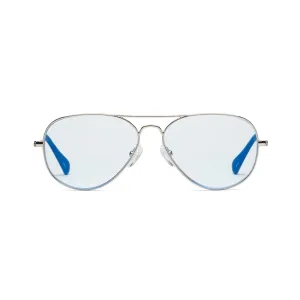 Mabuhay Reading Glasses (Chrome Light Blue)