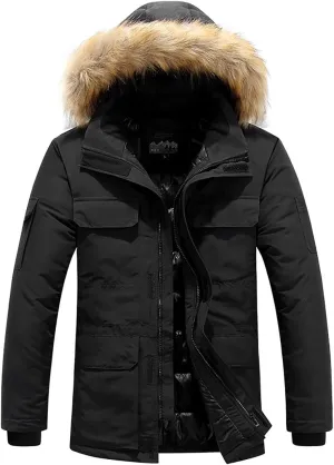 Men's Autumn Winter Coat Jacket Casual Plus Size Light Zip Pocket Cotton Padded Warm Soft Jacket Coat Solid Top