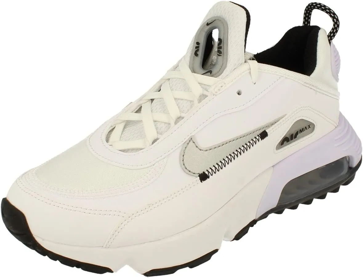 Nike Air Max 2090 C/S GS Trainers DH9738 Sneakers Shoes (UK 4.5 us 5Y EU 37.5, White Metallic Silver 100)