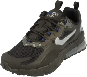 Nike Air Max 270 React GS Running Trainers CZ4209 Sneakers Shoes (UK 5 US 5.5Y EU 38, Black Metallic Cool Grey 001)