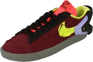 Nike Blazer Low/Acronym Mens Trainers DN2067 Sneakers Shoes (UK 7.5 US 8.5 EU 42, Night Maroon Lemon Venom Black 600)