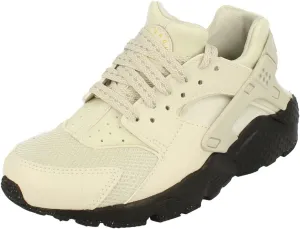 Nike Huarache Run GS Running Trainers DQ1103 Sneakers Shoes (UK 4 US 4.5Y EU 36.5, Light Bone University Gold 001)