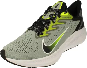 Nike Zoom Winflo 7 Mens Running Trainers CJ0291 Sneakers Shoes (UK 7 US 8 EU 41, Light Smoke Grey Black Volt White 002)