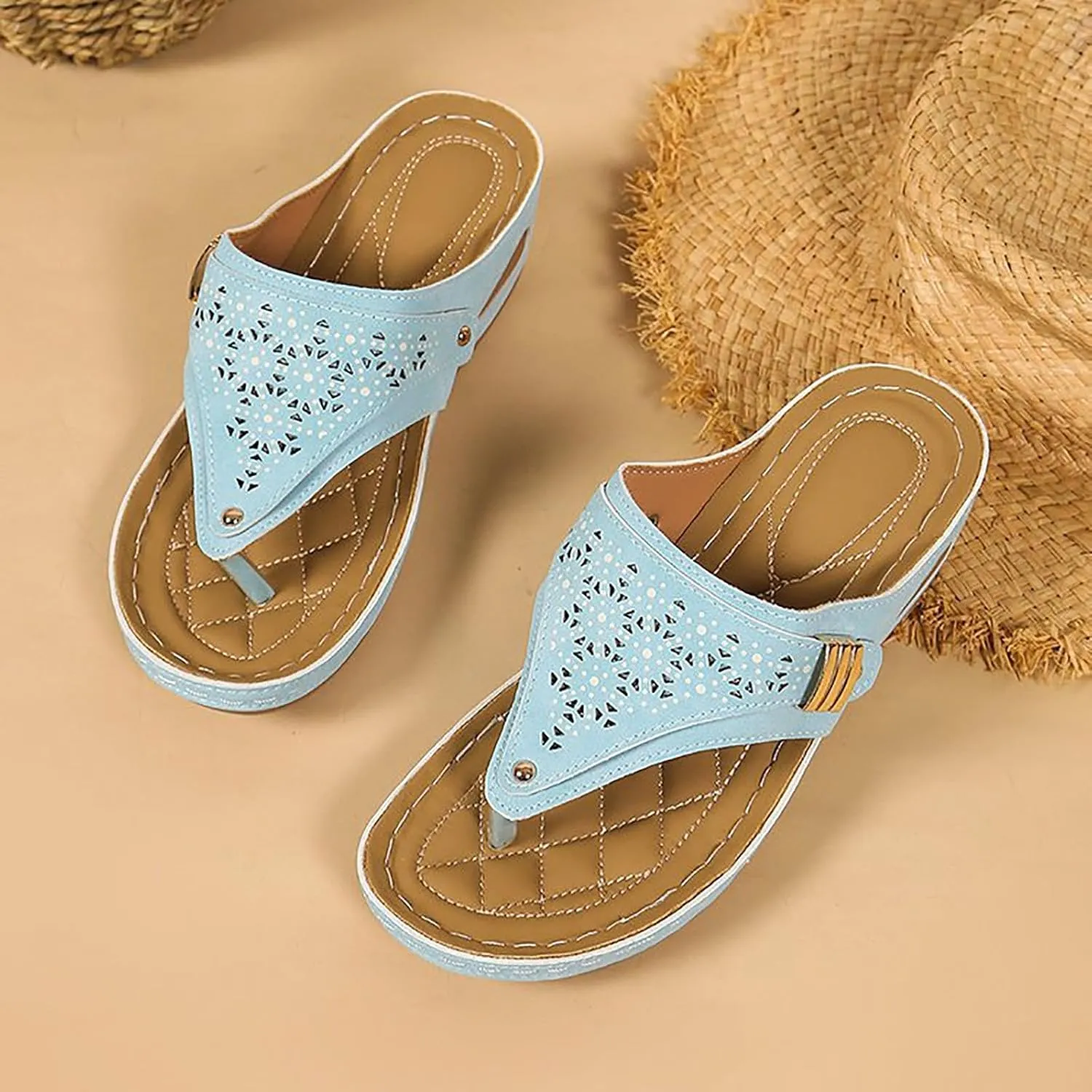 Orthopedic Sandals for Women 2025,Sandals for Women 2025,Flip Flops with Arch Support,Plataformas de Mujer Sandalias,Breathable Mesh Sports Sandals,Flat Sandals Dressy Summer Shoes
