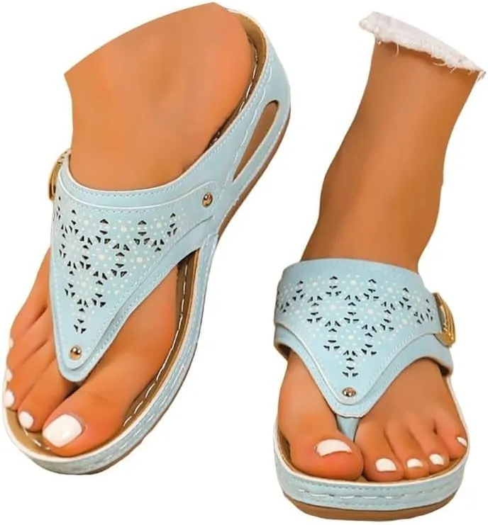 Orthopedic Sandals for Women 2025,Sandals for Women 2025,Flip Flops with Arch Support,Plataformas de Mujer Sandalias,Breathable Mesh Sports Sandals,Flat Sandals Dressy Summer Shoes