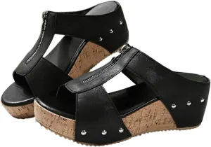 Orthopedic Wedge Sandals for Women 2025 New Platform Sandal Open Toe Espadrilles Dressy Casual Boho Summer Beach