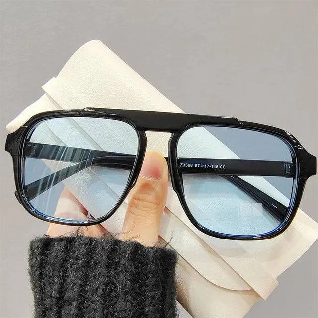 Oversized Frame Fashion Sunglasses - Embrace Timeless Elegance
