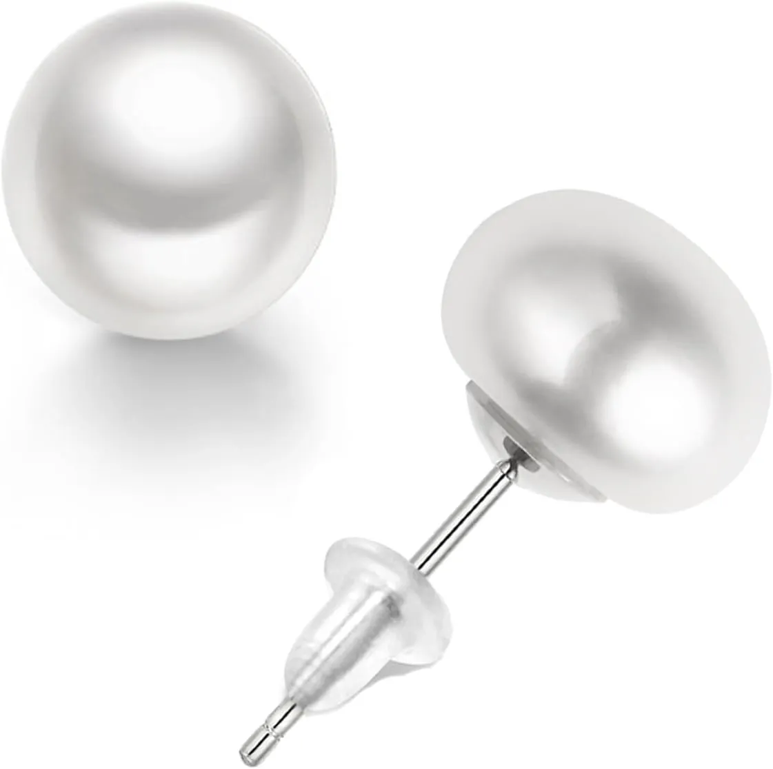 Pearl Earrings For Women Stud Earrings Quality Handpicked Freshwater Cultured Pearl Drop Earrings S925 Sterling Silver Earrings