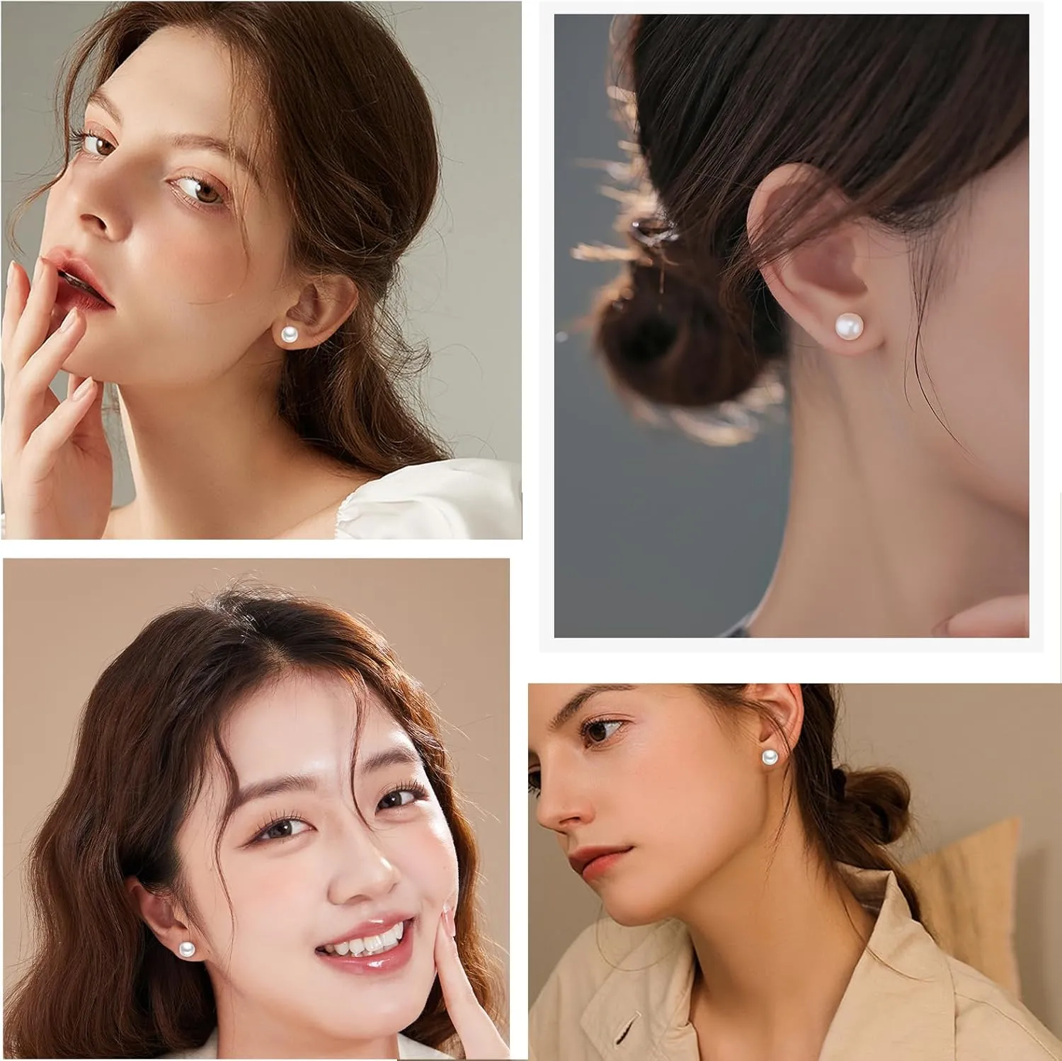 Pearl Earrings For Women Stud Earrings Quality Handpicked Freshwater Cultured Pearl Drop Earrings S925 Sterling Silver Earrings