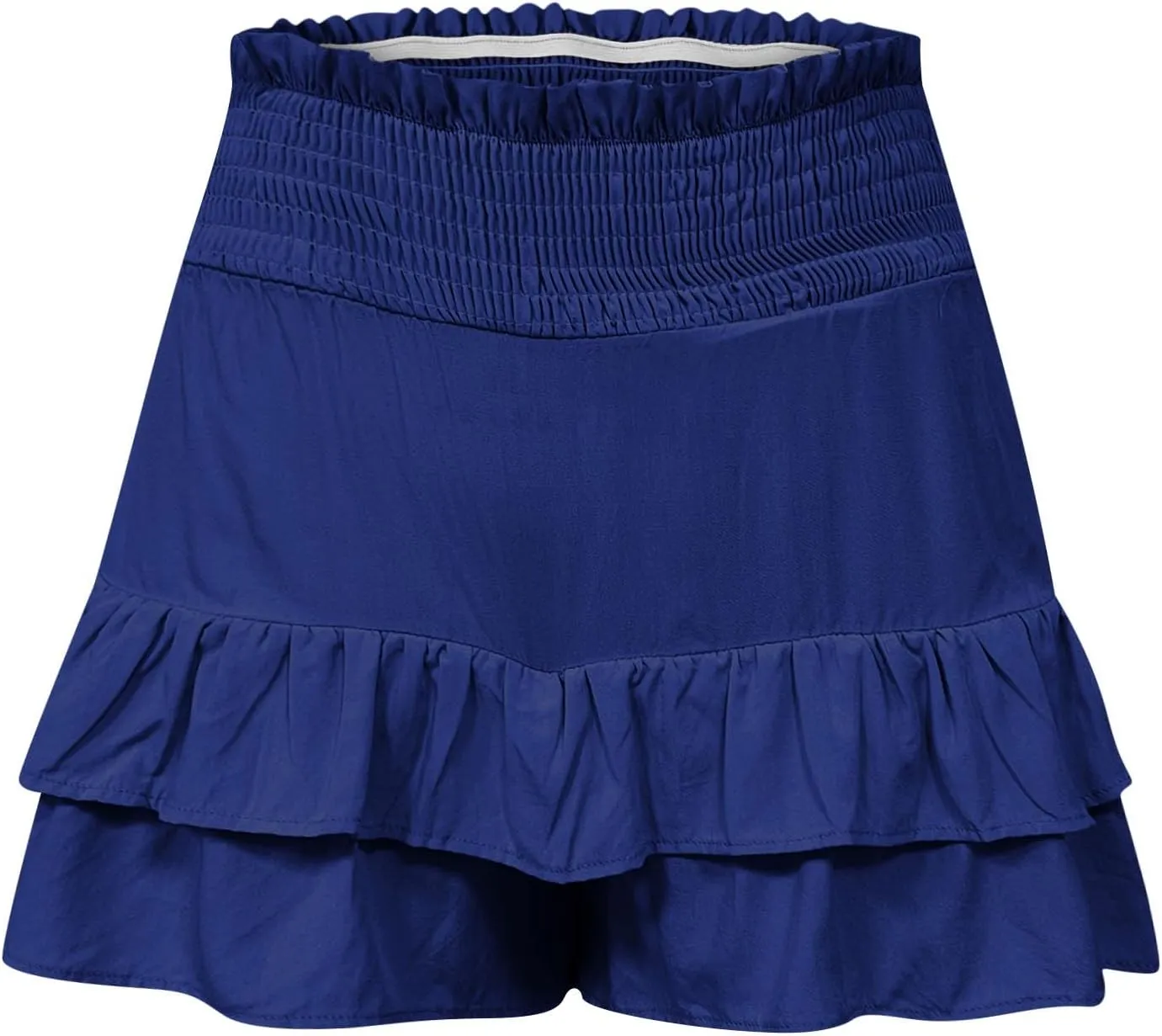 Photno Dressy Shorts for Women Summer Casual High Waisted Ruffle Shorts Flowy Mini Pleated Skirts Trendy Beach Boho Skorts