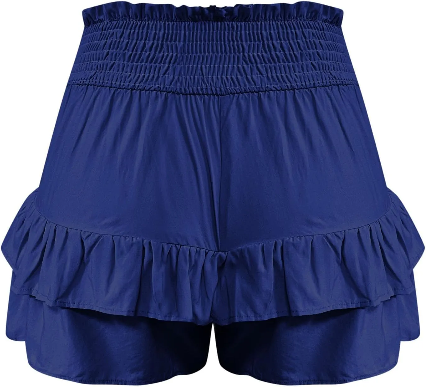 Photno Dressy Shorts for Women Summer Casual High Waisted Ruffle Shorts Flowy Mini Pleated Skirts Trendy Beach Boho Skorts