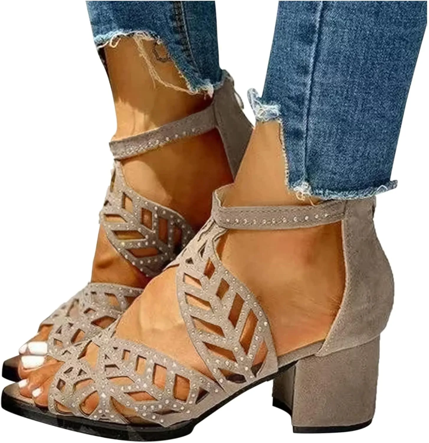 Platform Sandals Women Silver Flats for Women Women's Ankle Strap Low Wedge Sandals Summer Shoes Comfortable Summer Platform Casual Dress Sandal Dress for Flip Flops