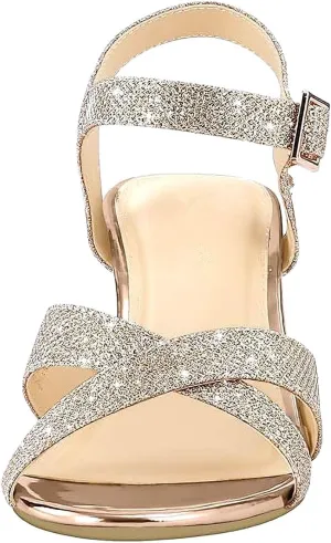 Platforms Sandals for Women Orthopedic Arch Support Trendy Grow Party Shoes Plush Smooth Dressy Shoe
