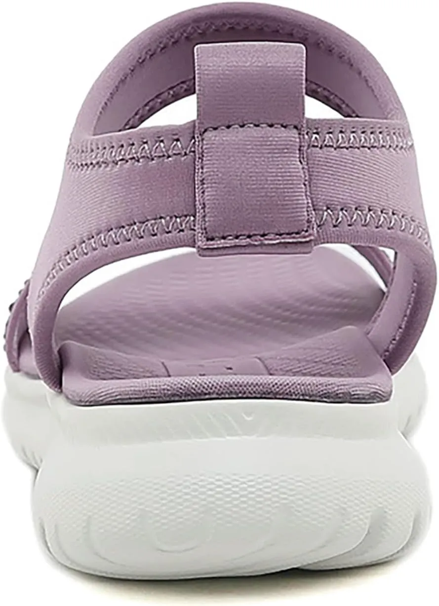 Sandals Womens Platform Sandals Women Comfort Lightweight Heel Width Low Wedges Orthopedic Arch Support