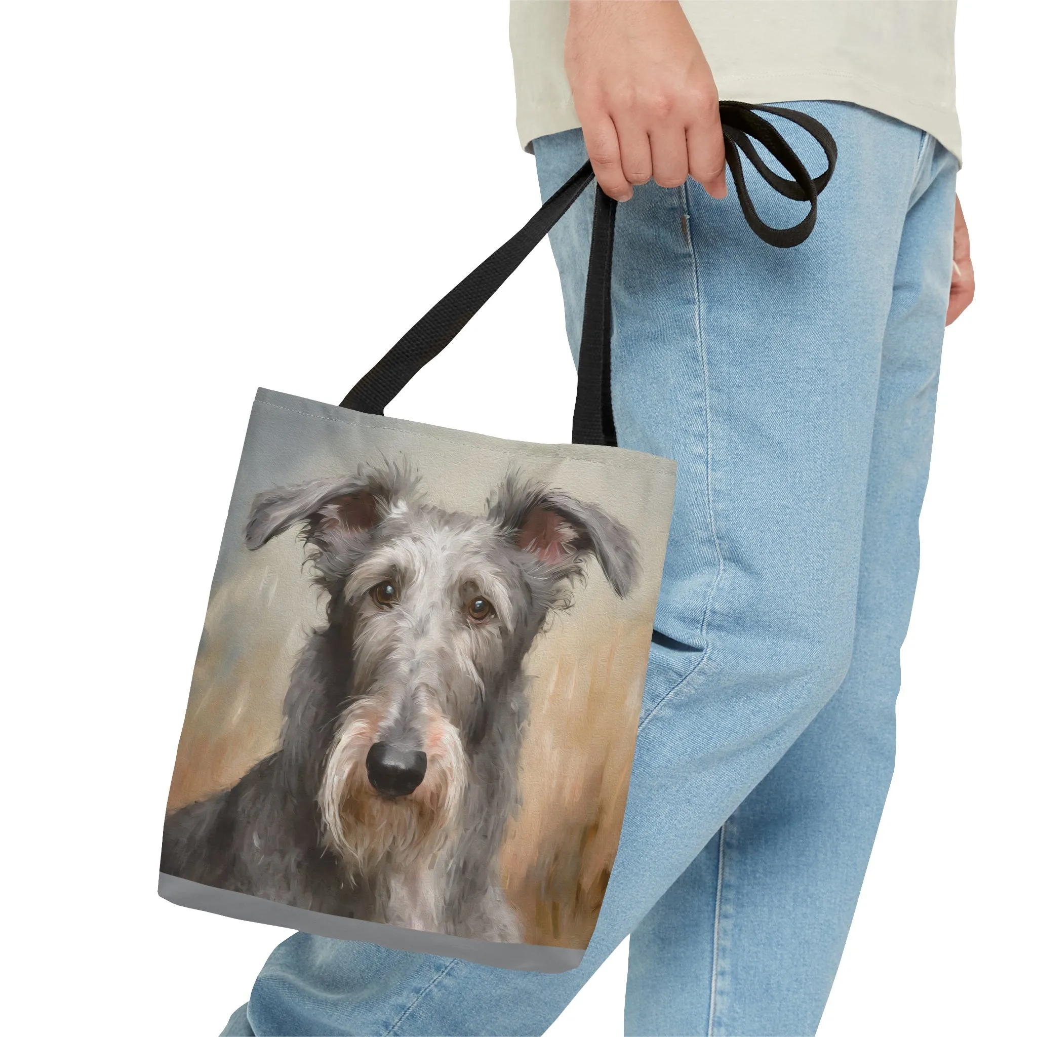 Scottish Deerhound Tote Bag