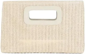 Straw Clutch Purse for Women Top Handle Handbags Crossbody Raffia Woven Purse 2025 Summer Beach Vacation Evening Bag