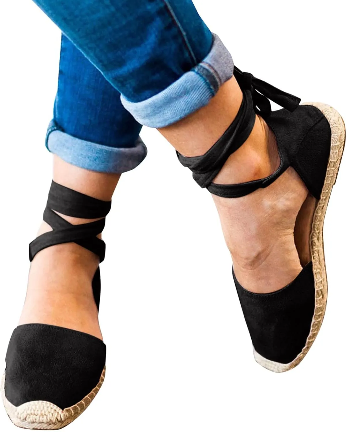 Summer Fashion Womens Casual Shoes Flat Lace Up Leisure Sandals Slide Sandals for Women