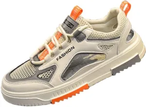 Summer Men's Breathable Casual Sports Shoes - Lightweight, Low-top Design with Ventilation Holes, PU Fabric and PVC Soles, Suitable for Outdoor Daily Comfort and Fashion