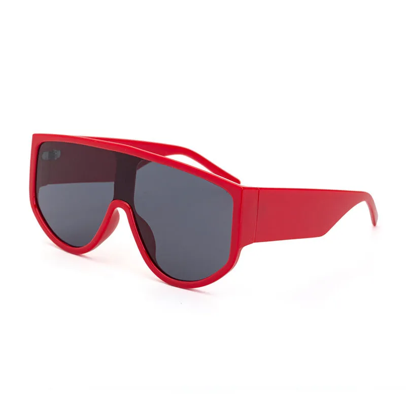 Vintage Oversized One Piece Sun Glasses