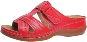 Womens Sandals Wedge Comfortable Orthopedic Wedge Sandals Slip on Platform Sandals Summer Stylish Slippers