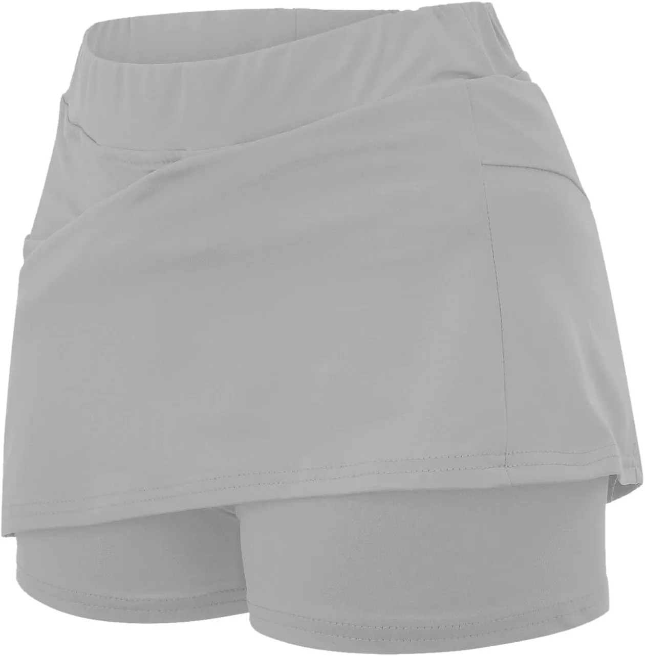 Womens Tennis Skirt Yoga Athletic Skorts with Pockets High Waisted Golf Skirt Shorts for Workout