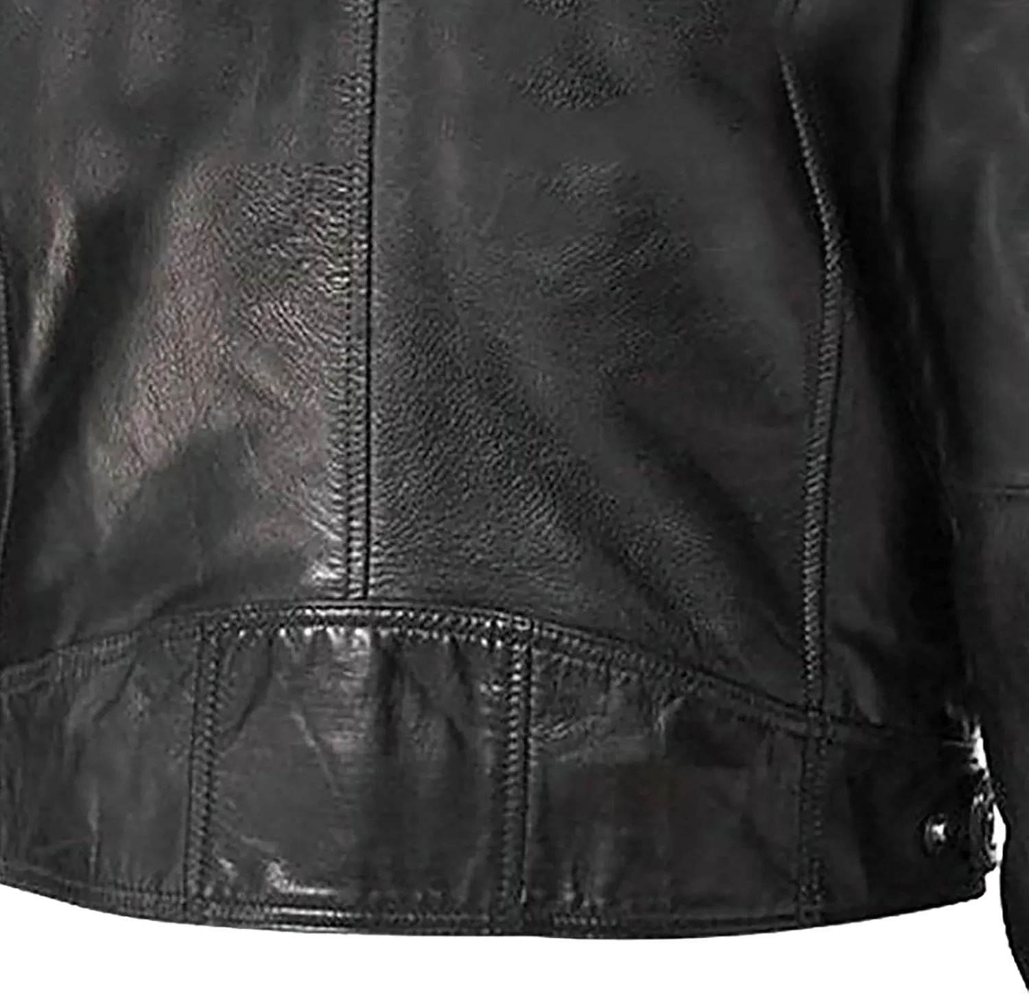 Ymosrh Men's Leather Jacket Faux Motorcycle Jacket Pu Bomber with Hood Jackets, S-L